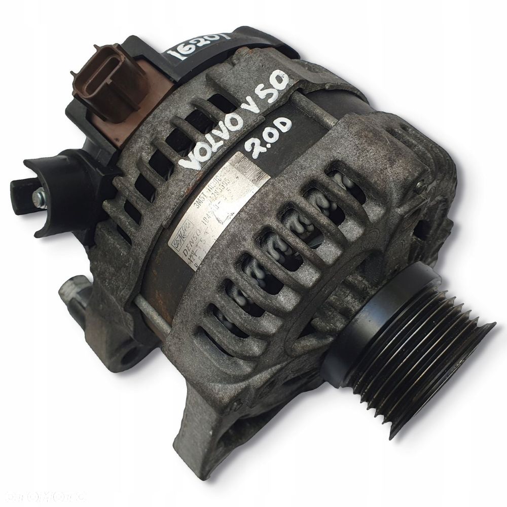 ALTERNATOR Volvo S40 II V50 2.0 D 3M5T-10300-YE 31285595 denso - 1