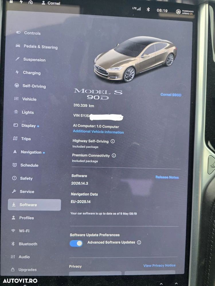 Tesla Model S 90D Allradantrieb Performance - 4