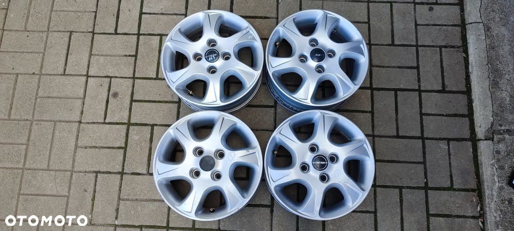 FELGI ALUMNIOWE 4x108 5.5Jx14 CALI ET 35 fi 63 FORD FIESTA FUSION MAZDA 2 KOMPLET 4 SZTUKI - 1