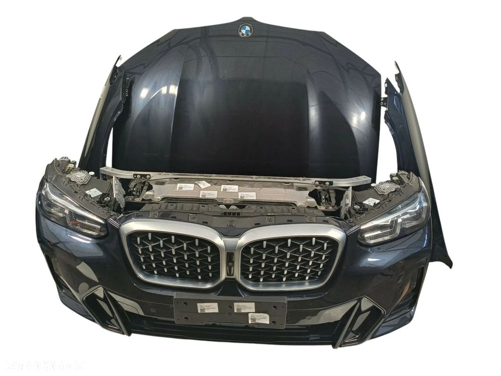 BMW X3 G01 X4 G02 M-PAKIET WZMOCNIENIE LAMPY MASKA ZDERZAK PRZÓD BŁOTNIKI CHŁODNICE X3 G01 X4 G02 MODEL SILNIKA 3.0iX 2. - 4