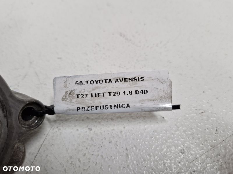 toyota avensis t27 lift t29 1.6 d4d przepustnica 4753864 - 5