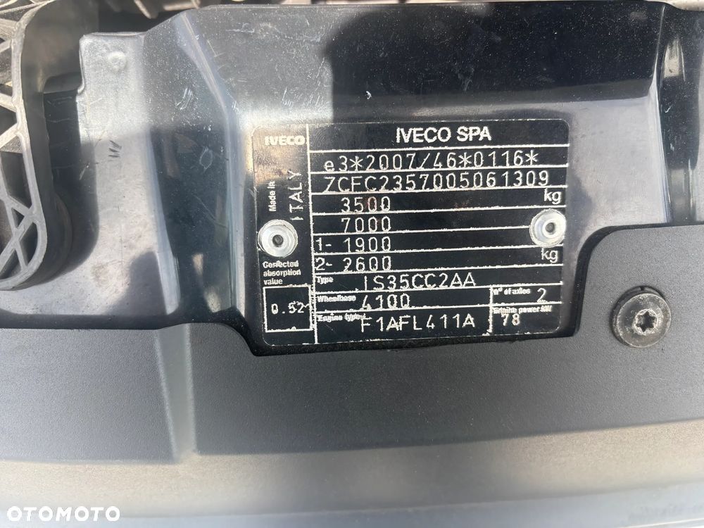 Iveco IVECO DAILY 35C14,,35C15,,35C16 KONTENER WINDA PODWOZIE DO ZABUDOWY WYWROT - 10