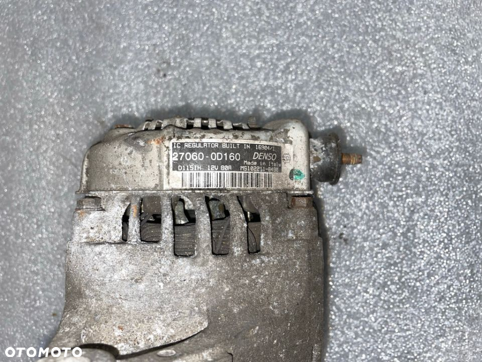 TOYOTA COROLLA VERSO 1.8 04- ALTERNATOR 27060-0D160 - 3
