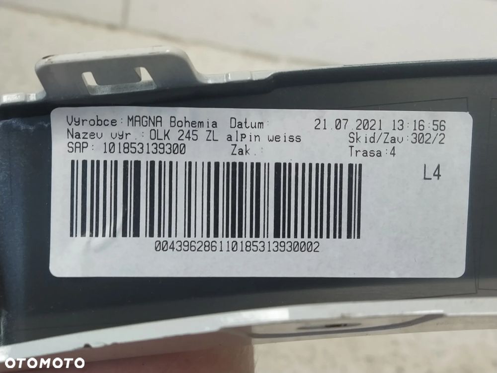 BMW X1 U11 M-PAKIET LISTWA NAKŁADKA BŁOTNIKA LEWY TYŁ TYLNA ORYGINAŁ - 22