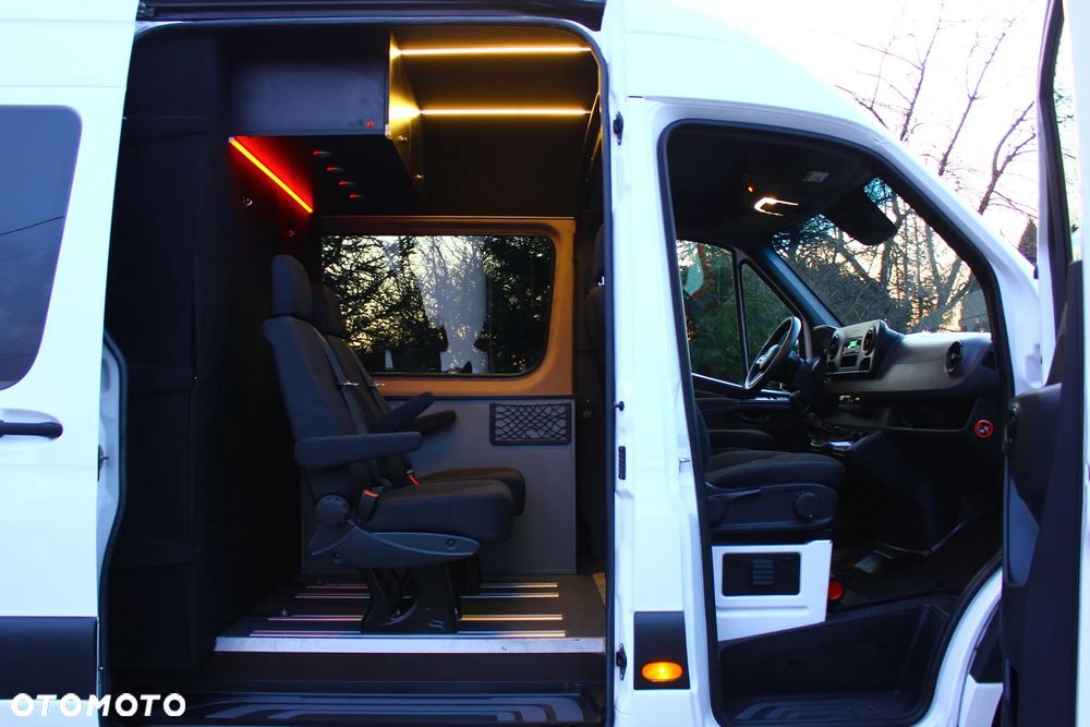 Mercedes-Benz SPRINTER 3.0 CDI V6 190KM BRYGADÓWKA ZABUDOWA WARSZTATOWA WEBASTO KAMERA - 35