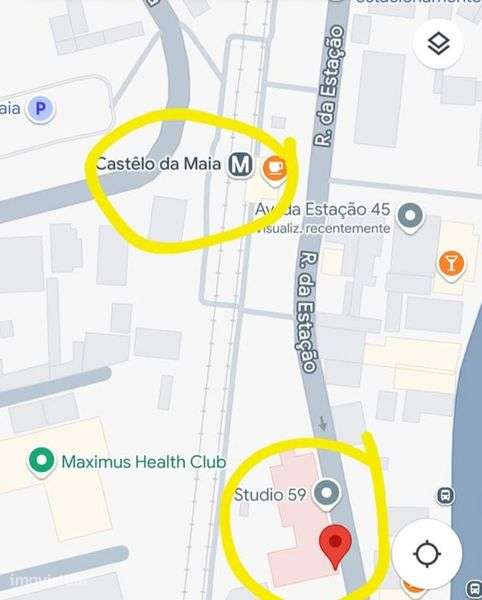 Arrendo  lugar de garagem junto à estação de metro do Castêlo da Maia - Grande imagem: 2/3