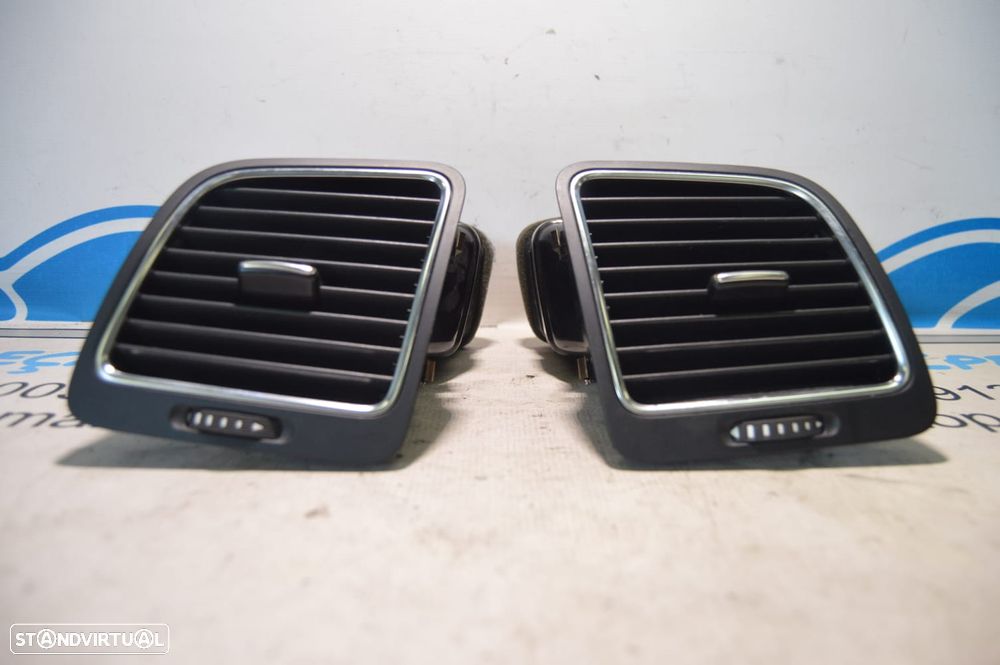 GRELHA GRELHAS VENTILAÇÃO SAIDAS AR CONDICIONADO SOFAGEM CHAUFFAGE VW VOLKSWAGEN 7N0819703D 7N0819703 80V0400 208717 7N0819704D 7N0819704 80V0380 210029 VW VOLKSWAGEN SHARAN 7N 2.0 TDI 140CV CFF CFFB - 4