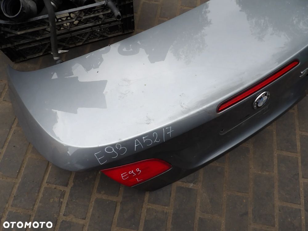 BMW - E93 - KOLOR A52/7 - KLAPA BAGAŻNIKA - BEZ LAMP - 3