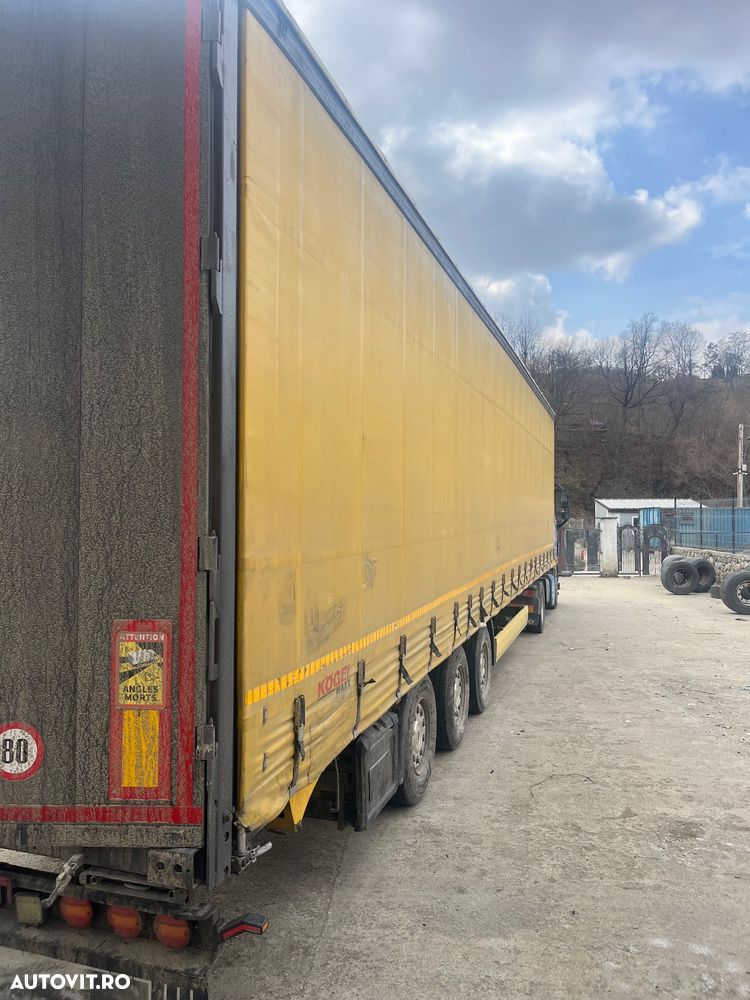 Kögel Mega tavan liftabil și balansor. - 2