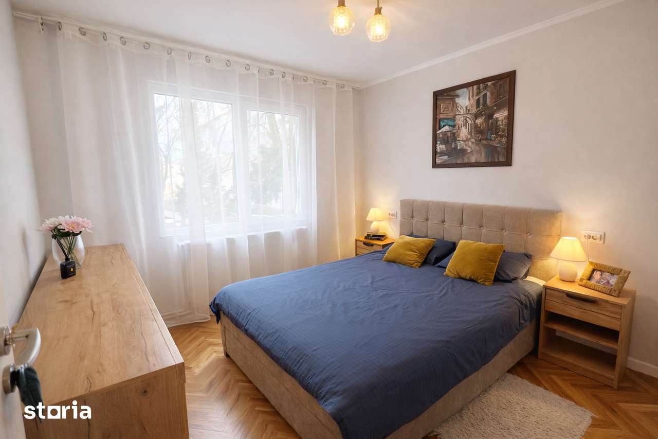 Renovat, mobilat și utilat - mutare imediată, central, lângă parc - Imagine principală: 4/13