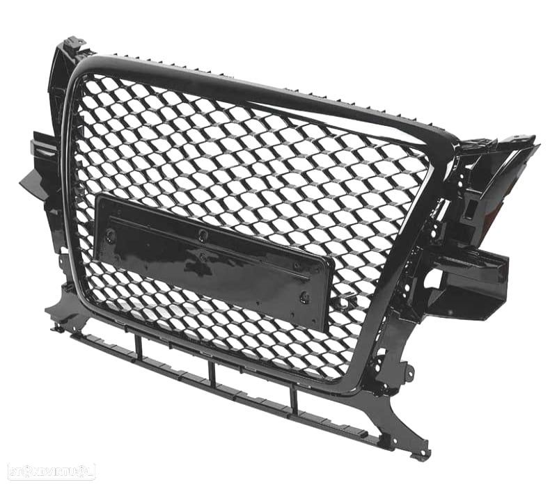 GRELHA FRONTAL AUDI Q5 8R 08-12 LOOK RS PRETO - 3