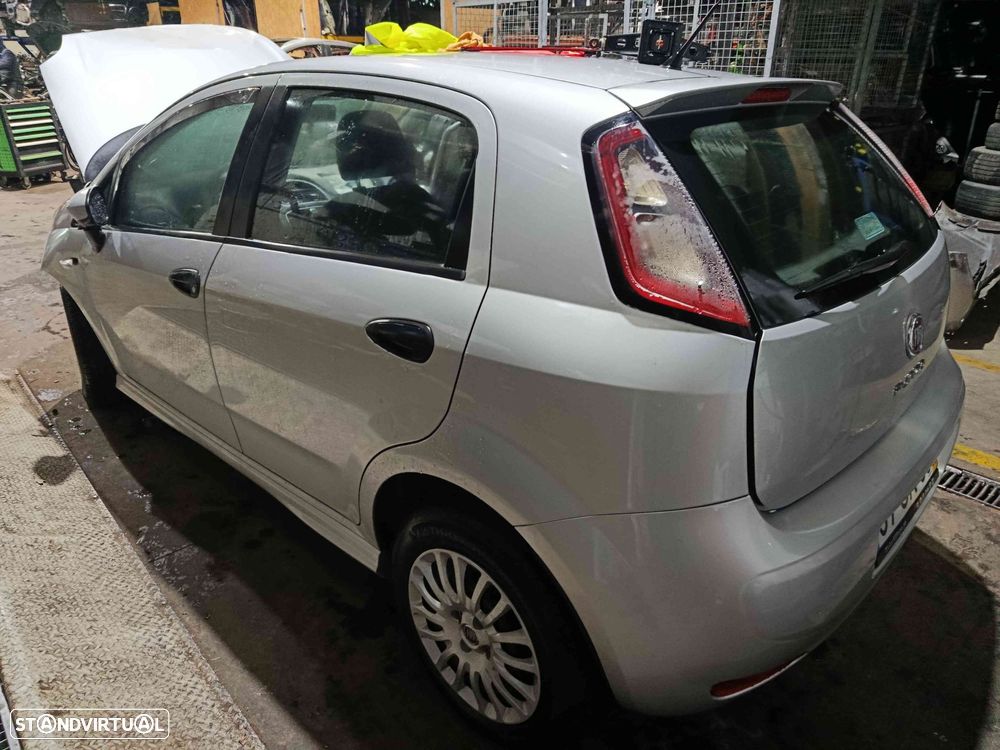 Carro MOT: 199B9000 FIAT PUNTO 3 2014 1.2 67CV 5P CINZA GASOLINA - 1