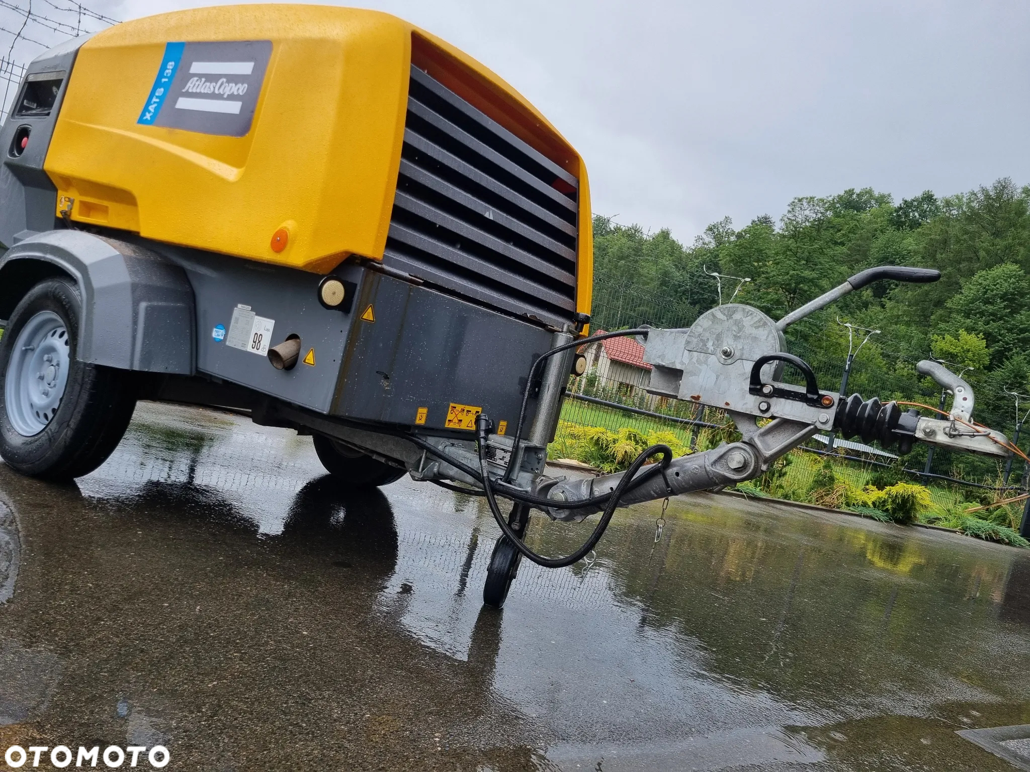 Atlas Copco XATS138 Kompresor Śrubowy Sprężarka 7,3m3 7-10bar Regulowane ciśnienie 2020 rok  687mtg z Norwegii - 27
