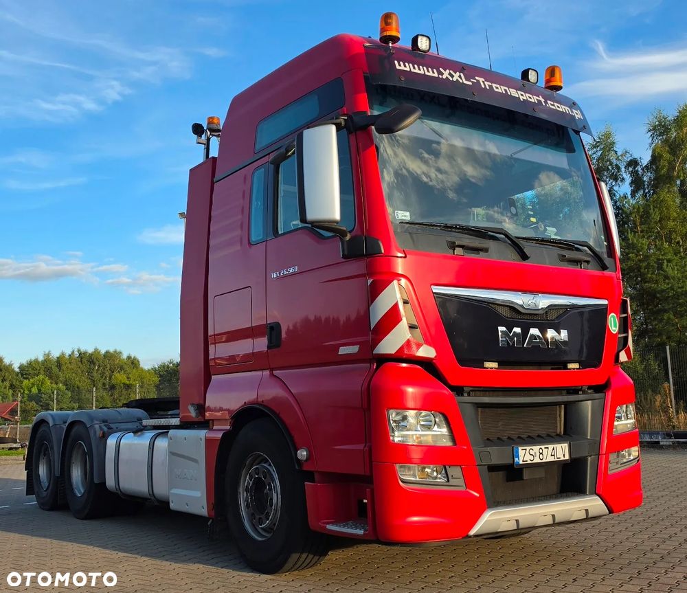 MAN TGX 26.560 / 6x4 / DMC 82000KG / 197tyś. km - 2