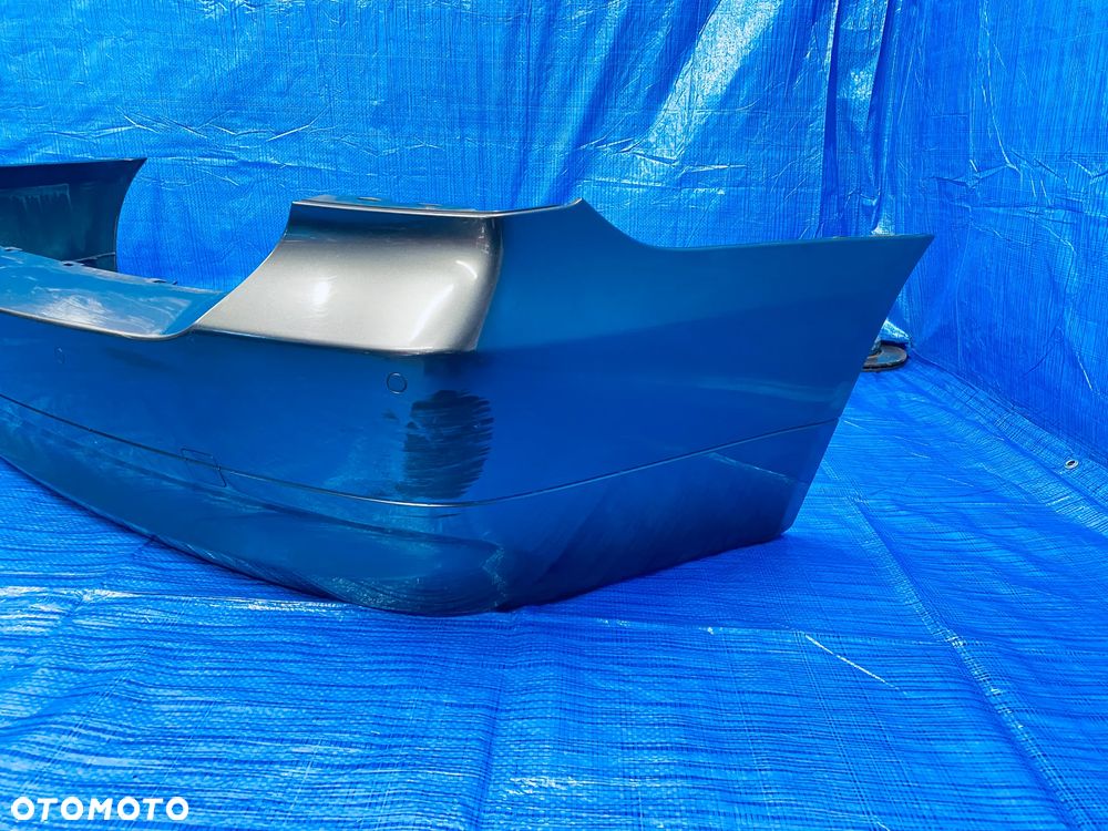 ZDERZAK TYŁ TYLNY CZUJNIKI PDC KOMPLET BMW E90 SEDAN 07R  LAKIER A22 ORYGINAŁ - 12