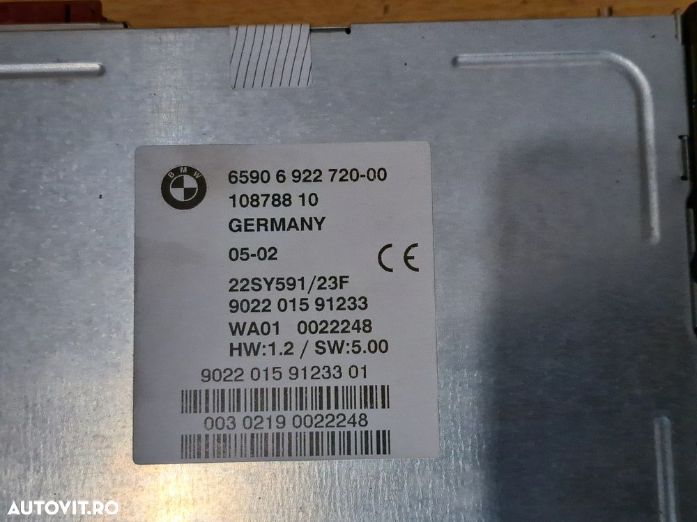 Unitate control ECU modul navigatie cititor CD GPS Original BMW E46 E39 E83+LCI E53 E85 E86 R50 R53 R52 - 3