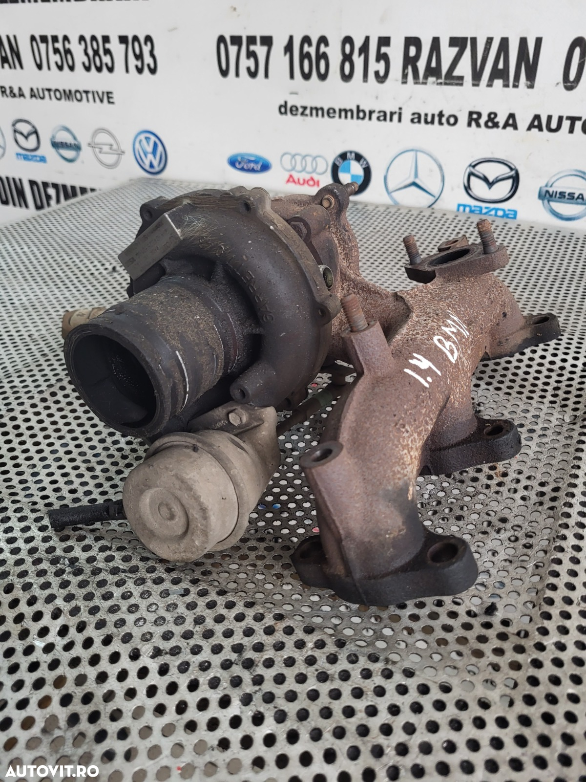 Turbo Turbina Vw Seat Skoda 1.4 Tdi Motor BNM Polo Fox Fabia Ibiza Testata Factura Si Garantie - 2