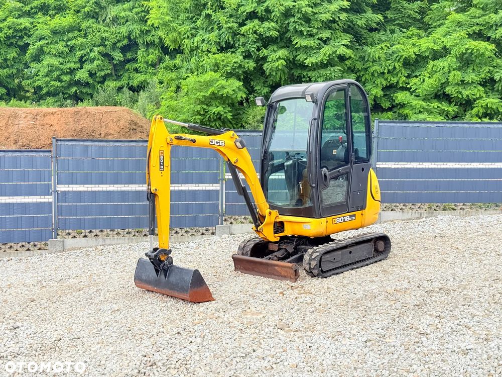 JCB MINIKOPARKA JCB 8018 3 Łyżki Stan IDEALNY - 1