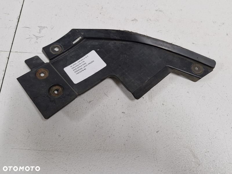 opel zafira c iii 3 osłona płyta zaślepka pod zderzak lewy przód 13372278 - 1