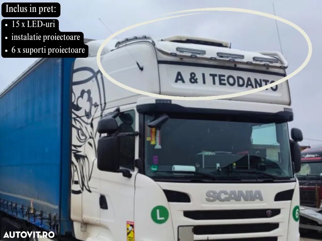 Bullbar camion, TIR, Scania, Daf, Volvo, Mercedes, Man, Iveco, Renault - 1