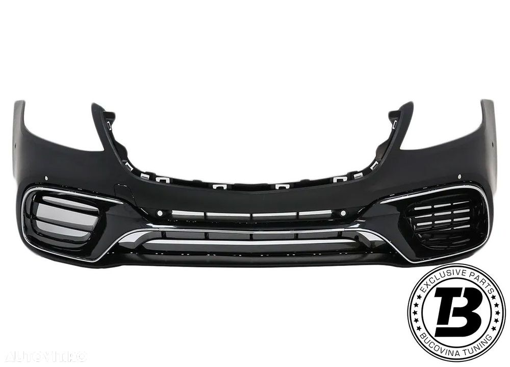 Pachet Exterior compatibil cu Mercedes S Class W222 S63 Design - 2
