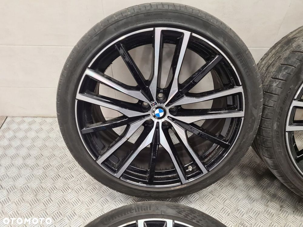 BMW X5 G05 X6 G06 KOŁA FELGI ALUMINIOWE OPONY LATO 8090013 8090014 M-PAKIET - 3