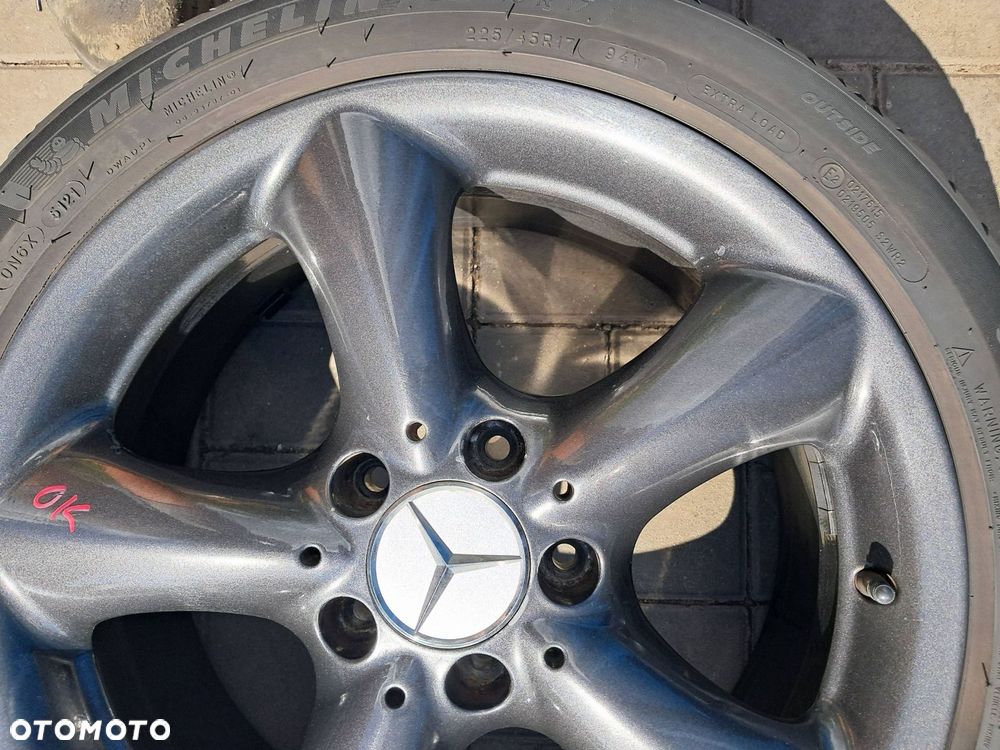 mercedes-benz clk w209 felgi aluminiowe koła lato 17" 5x112 et30 et36 - 13