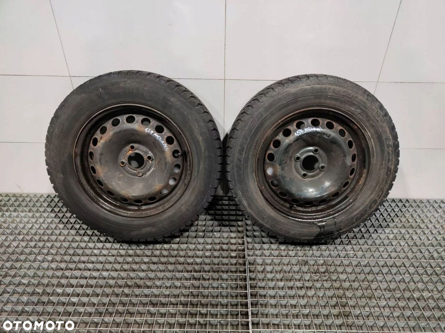 4X KOŁA FELGI STALOWE OPONY ZIMOWE 195/65 R15 4X100 RENAULT MEGANE II - 2