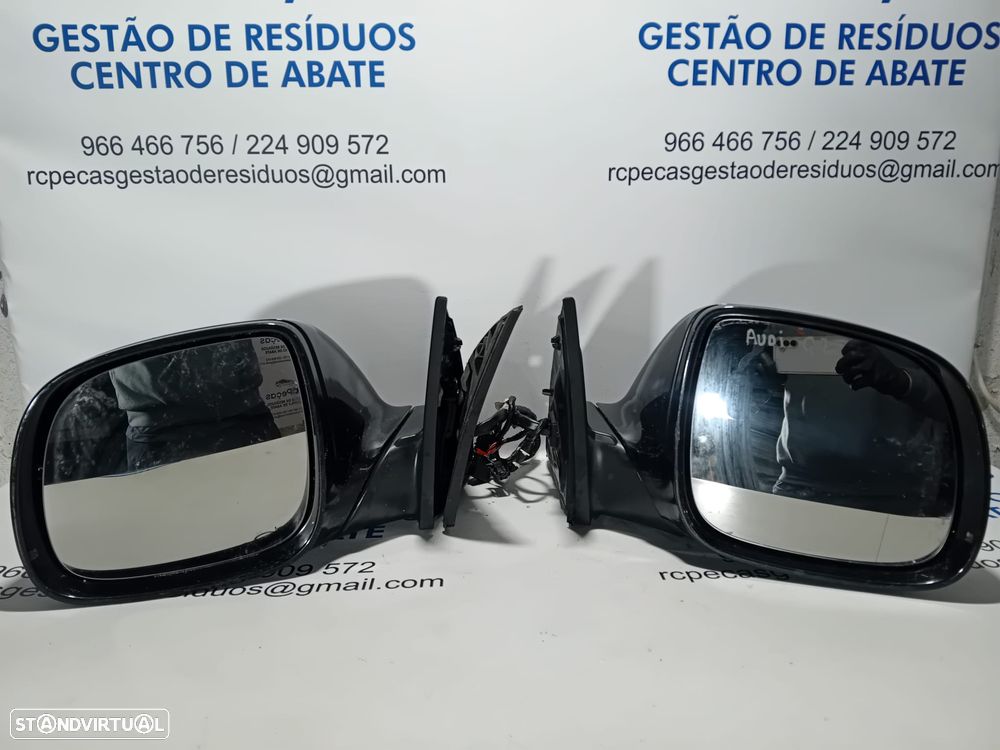 .Espelhos Retrovisor Direito Esquerdo Audi Q7 1 Fase 1 Original
