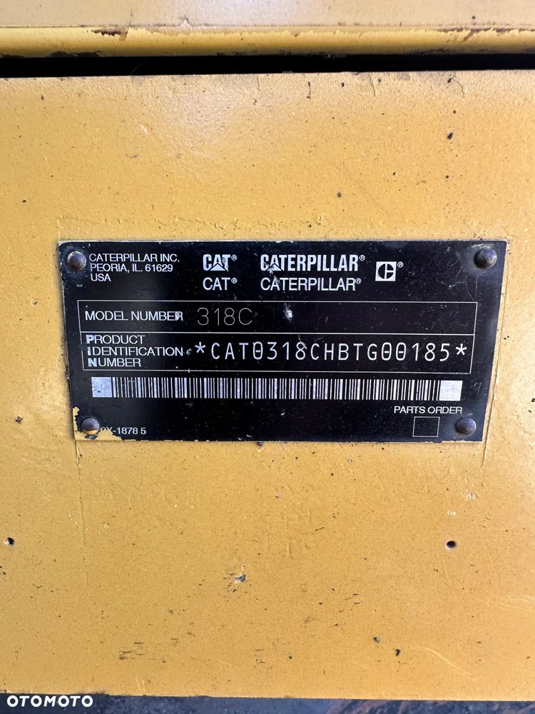 Caterpillar Używana koparka gąsienicowa CAT 318C - 15