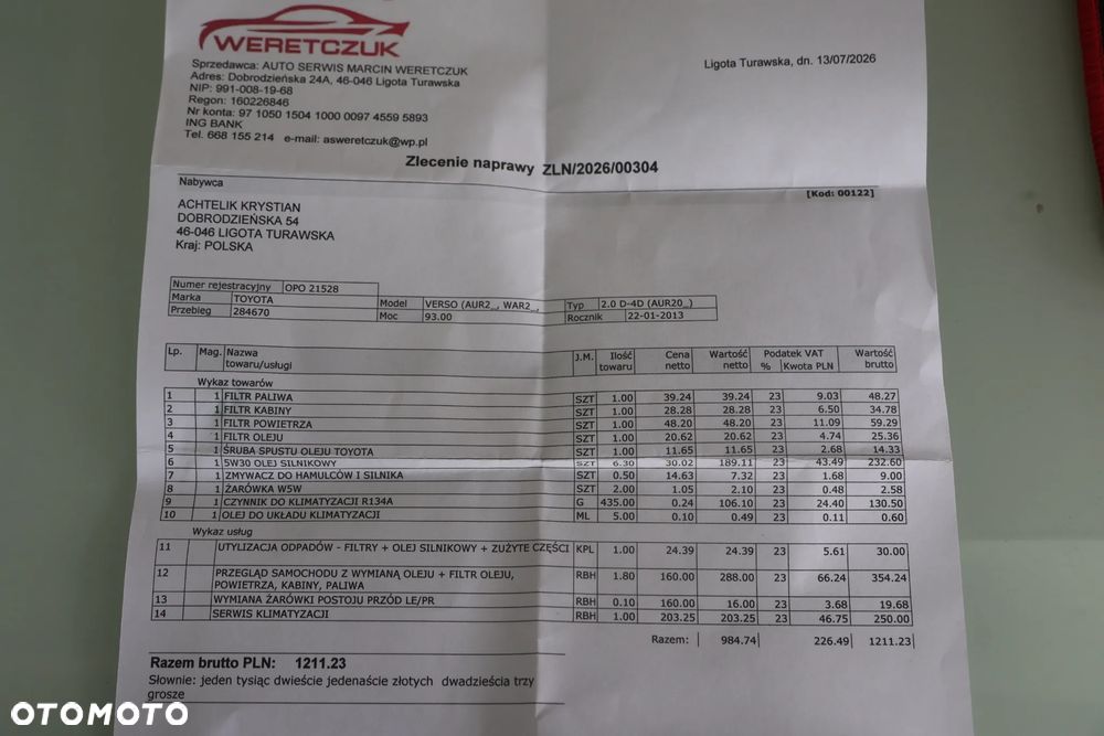 Toyota Verso 2.0 D-4D Premium 7os - 19