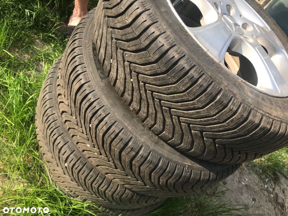 ALUFELGI Z OPONAMI MERCEDES A KLASA 195/55 16'' ZIMOWE - 10