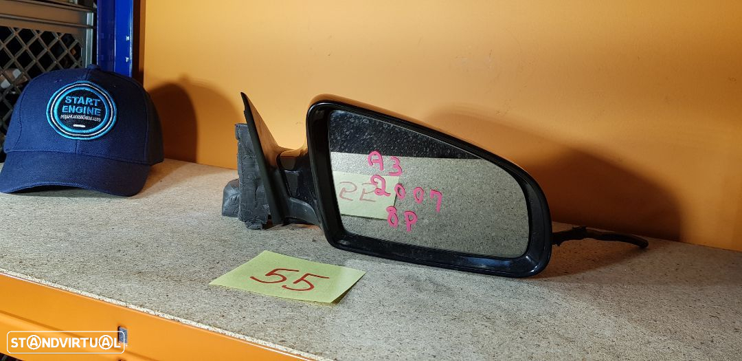 Espelho Retrovisor Audi A3 8P ESQ e DRT - 3