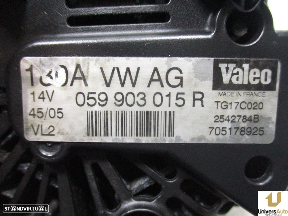 ALTERNADOR AUDI A6 AVANT 2004 -059903015R - 4