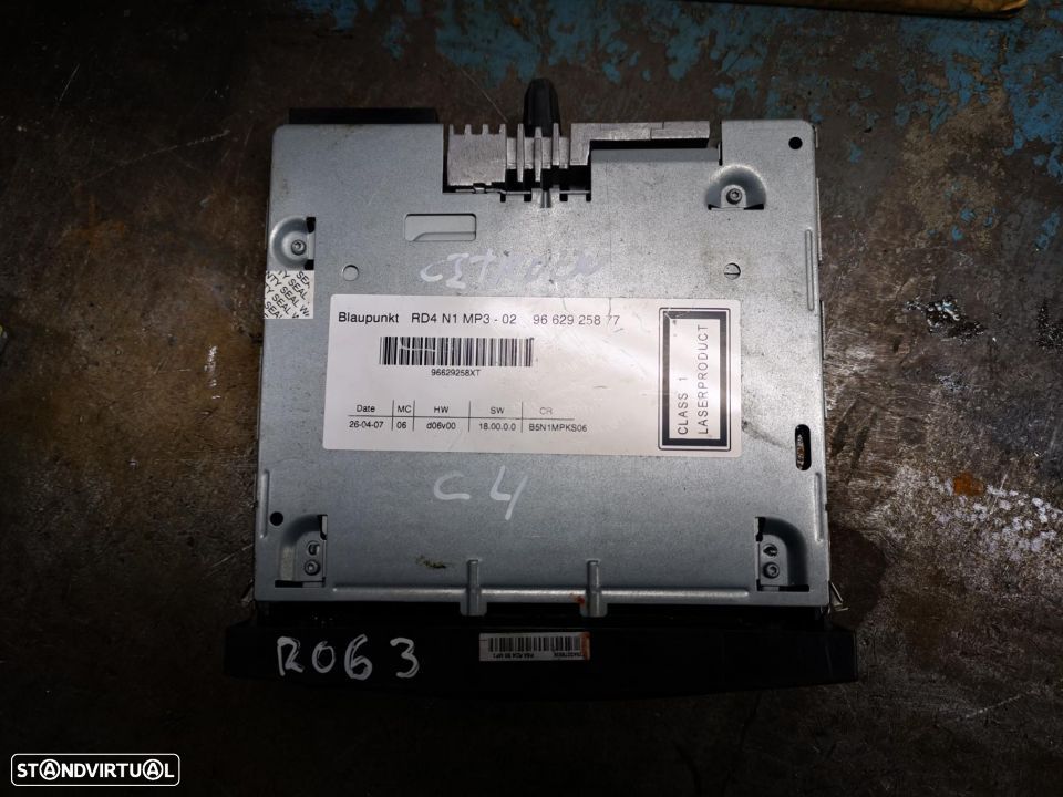 CITROEN PEUGEOT RÁDIO VÁRIOS MODELOS R063 - 2