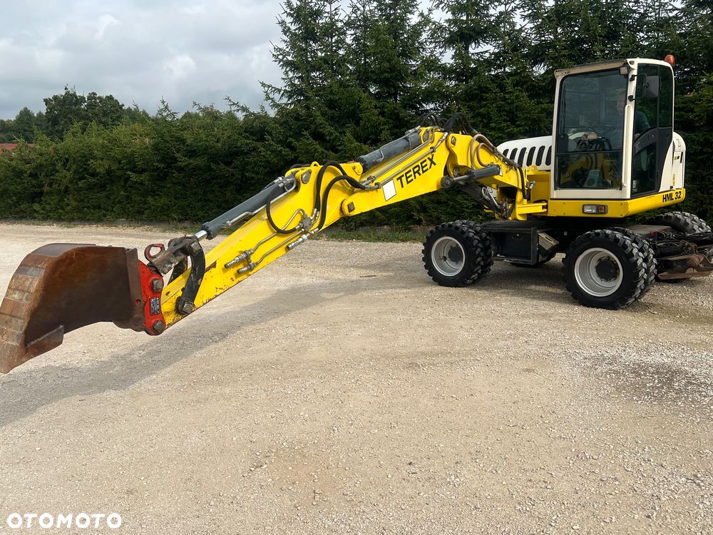 Terex TEREX HML 32 TW 85 3x ramię łamane SCHAEFF 9ton 2 łyżki DEUTZ Dodatkowa hydraulika ZWINNA SILNA koparka DZIELONE stopy Atlas Volvo 2005r 4300mth po serwisie - 21