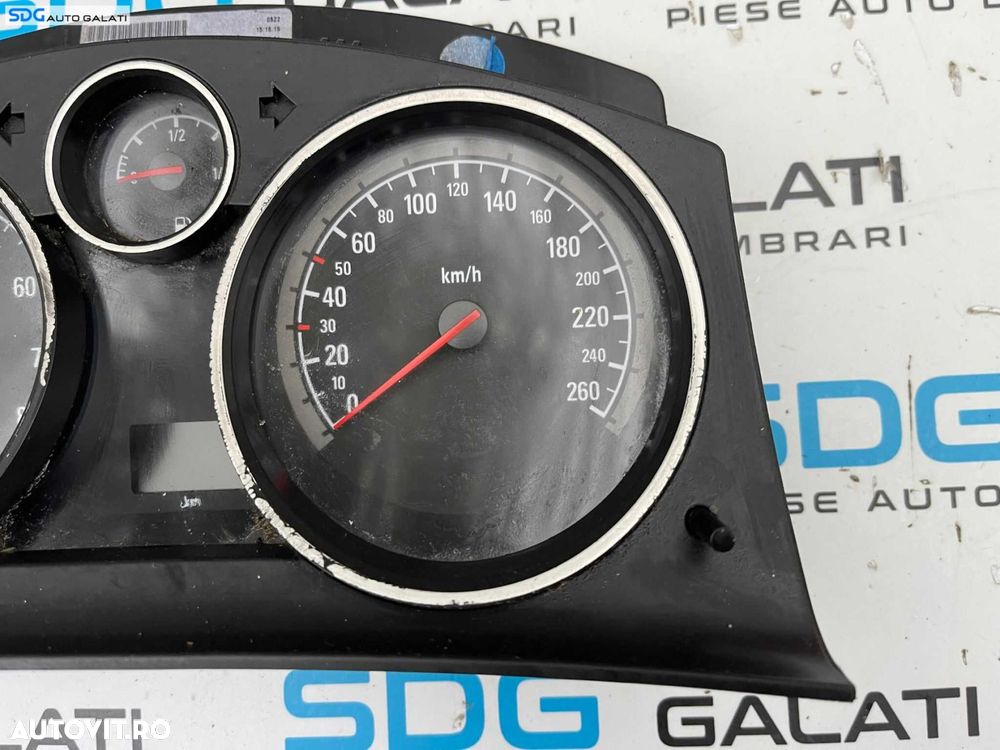 Ceas Ceasuri Cluster Instrumente Bord Opel Zafira B 1.6 2005 - 2014 Cod 13216684 [B2944] - 2