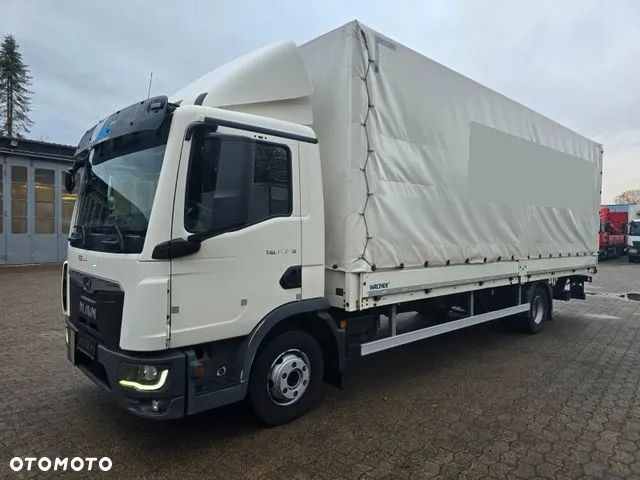 MAN TGL 12.220 12.250 Plandeka Firanka Blokada mostu Rama do zabudowy TGM Niski przebieg - 1