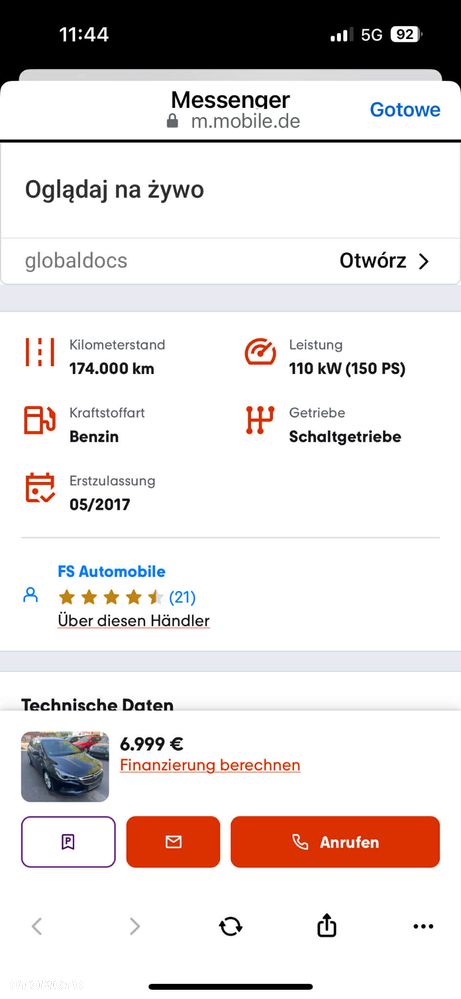 Opel Astra 1.4 Turbo Start/Stop Dynamic - 17