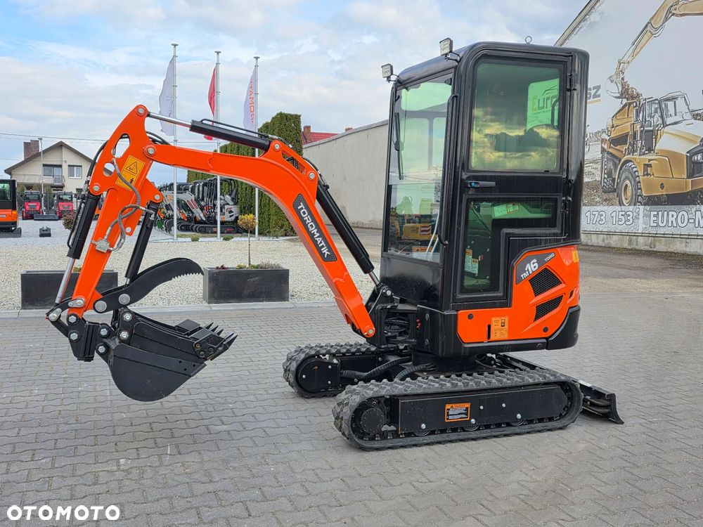 Inny NOWA minikoparka TORQMATIK TM 16, SILNIK KUBOTA - 1