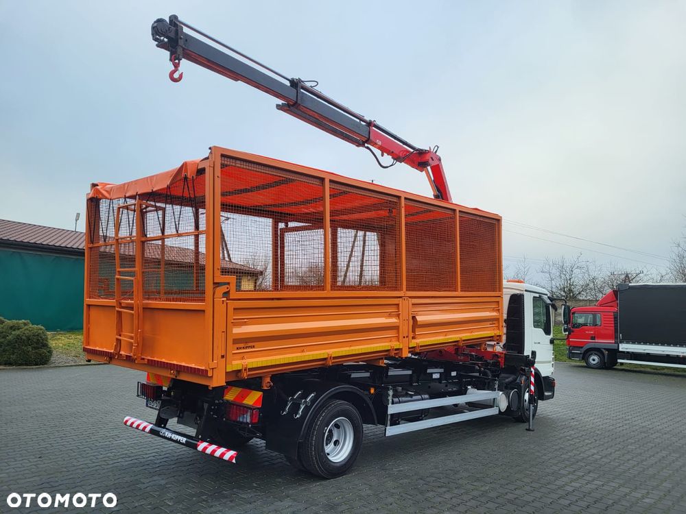 MAN TGL 12.180 Wywrotka 3 Stronna + HDS Komunalny Krajowy - 9