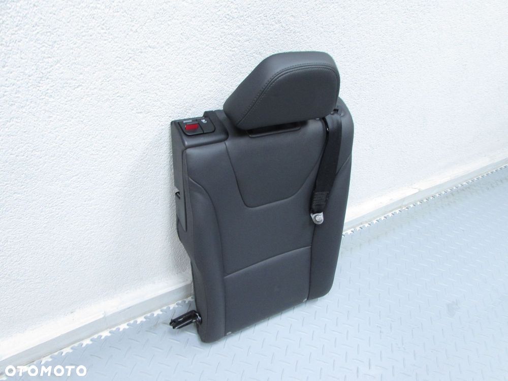 VOLVO V60 CROSS COUNTRY LIFT 13-17 FOTELE KANAPA SIEDZENIA GRZANE SKORA CZARNA KPL - 9