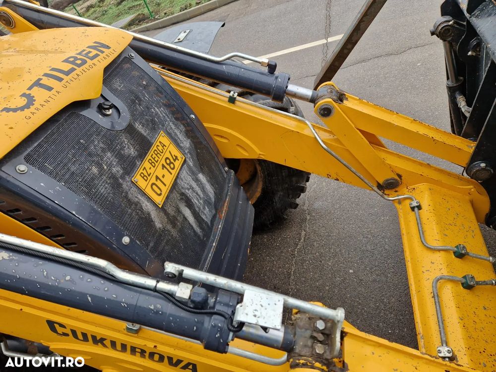 Altul CUKUROVA 888 STAGE V BULDOEXCAVATOR CU ROTI EGALE CUPA MULTIFUNCTIONALA FRUCI - 9