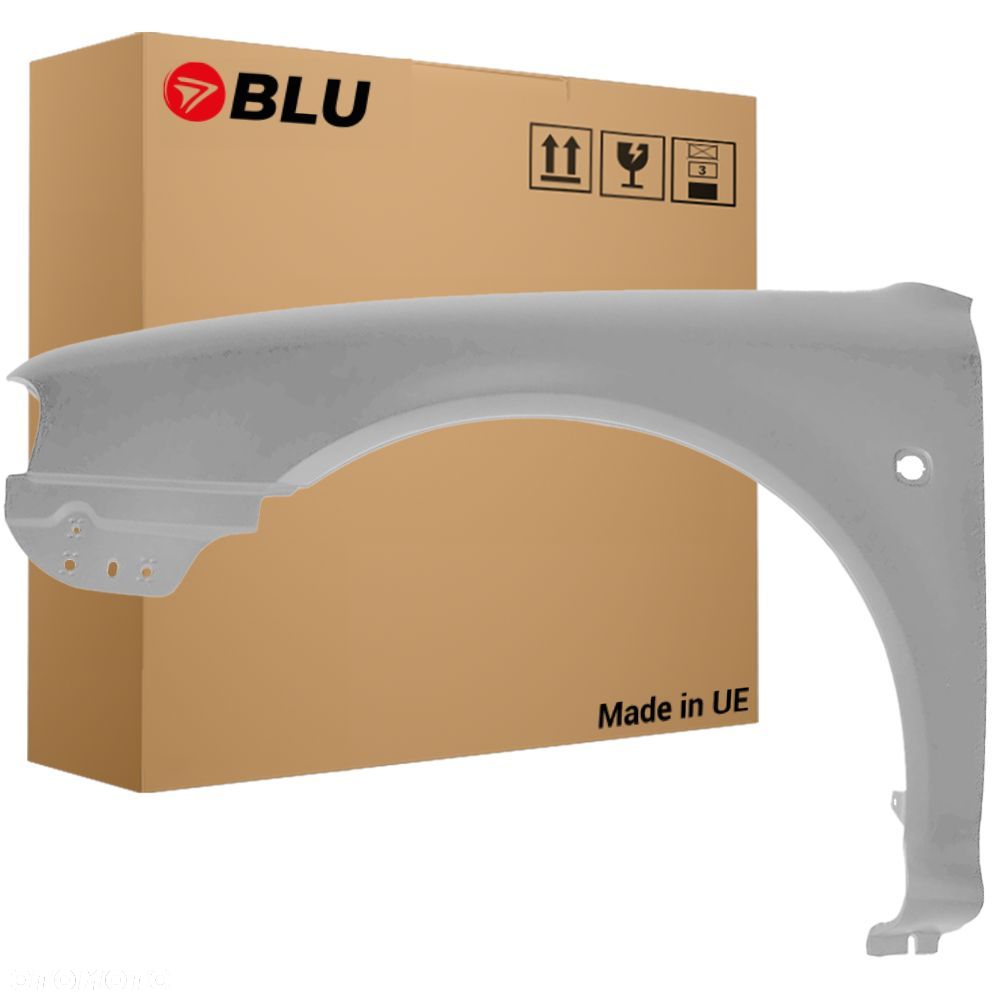 BLU Błotnik SKODA OCTAVIA I 1 9156 lewy srebrny 1997-2010 przód ReflexSilber - 1