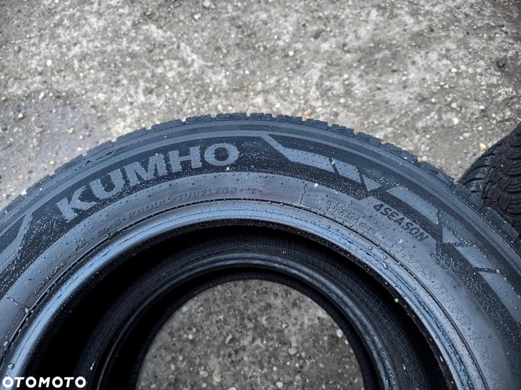 215/65R16C Opony Całoroczne Wielosezonowe KUMHO ProTran 4S CX11 VAN 6,5mm Legnica ALU-RAD 23r. 215/65 - 6