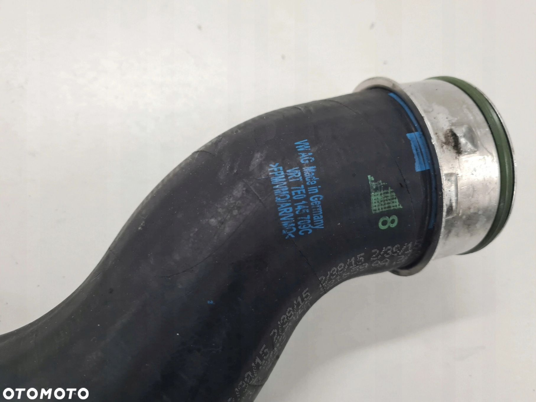 VW T5 LIFT rura wąż przewód intercoolera 7E0145709C - 2