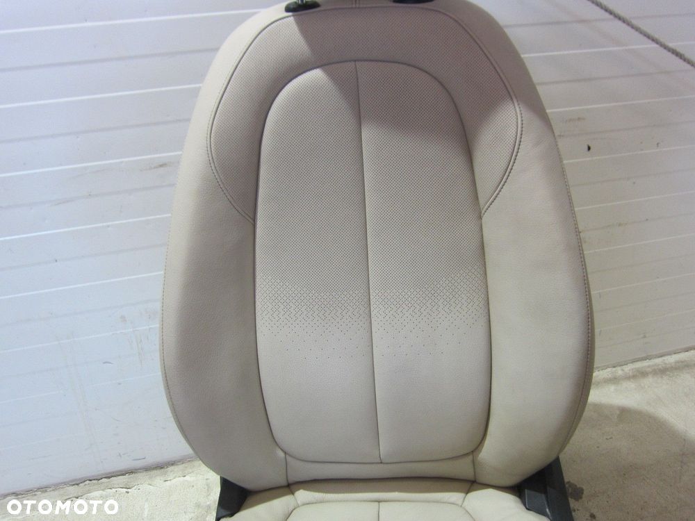 BMW X1 F48 FOTEL LEWY KIEROWCY SKÓRA DAKOTA OYSTER BEŻ ELEKTRYCZNY 7398423 - 7