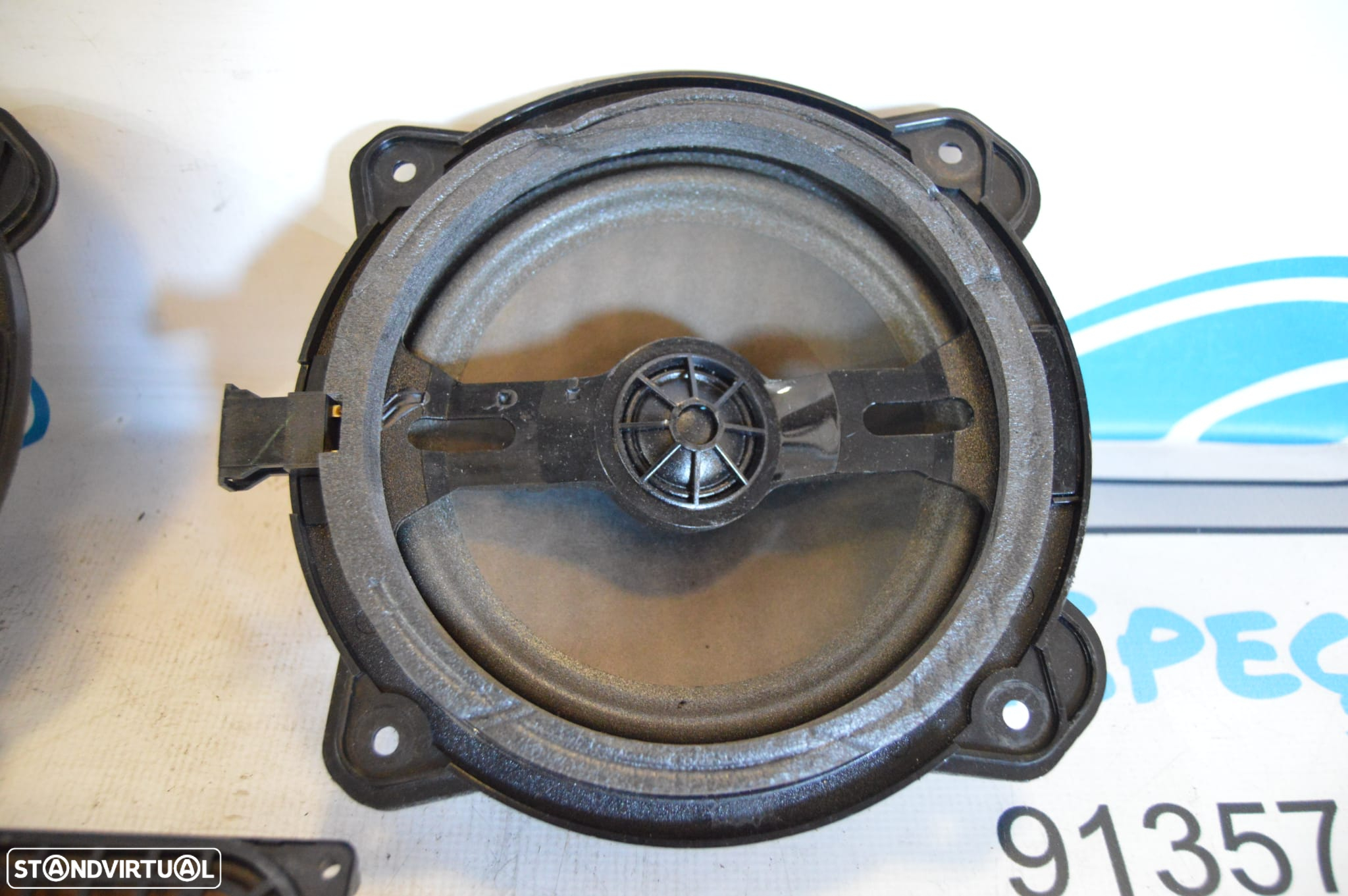 COLUNA COLUNAS SOM DISPOSITIVO AMPLIFICADOR SONORO BLAUPUNKT 8H0035411 8P0035362 AUDI A3 8P 8PA SPORTBACK 2.0 TDI 170CV BMN - 6