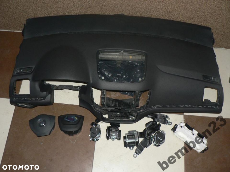VW SHARAN 7N SEAT ALHAMBRA KONSOLA AIRBAG PASY - 1