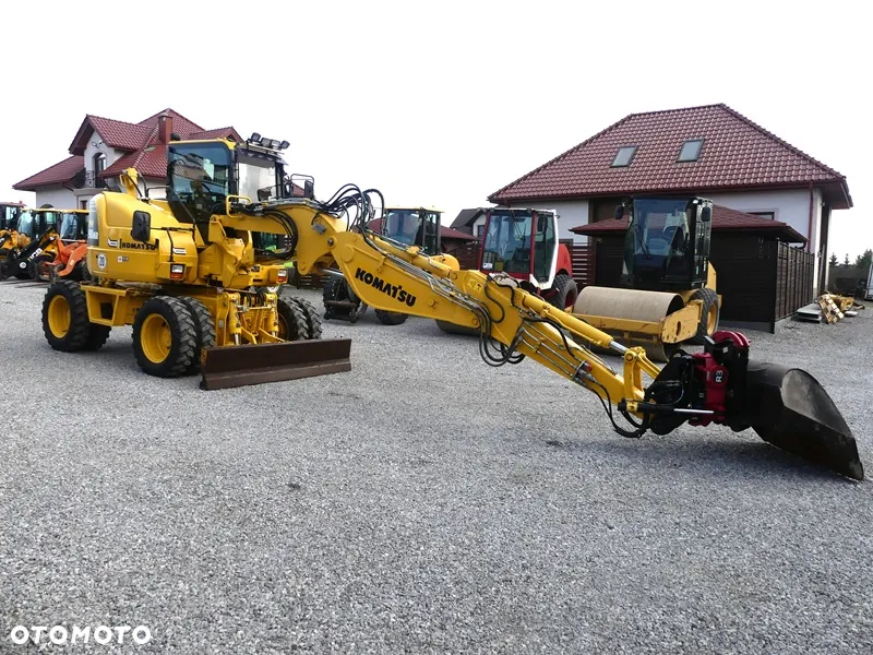 Komatsu PW98MR-8 ROTOTILT ZE SZCZYPCAMI / Z Niemiec // - 38
